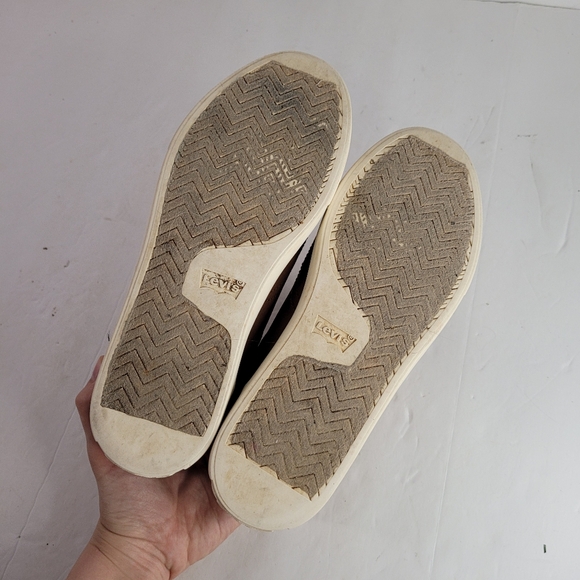 Levi's 501 Brown Sneakers Men's Size 7.5 - Picture 7 of 8